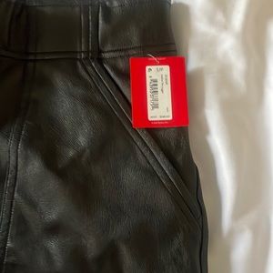 Spanx leather joggers